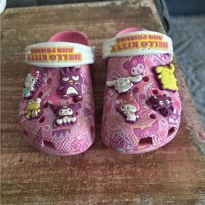 Toddler Girl Hello Kitty Crocs